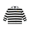 mykisms Color Block Stripe Polo Shirt