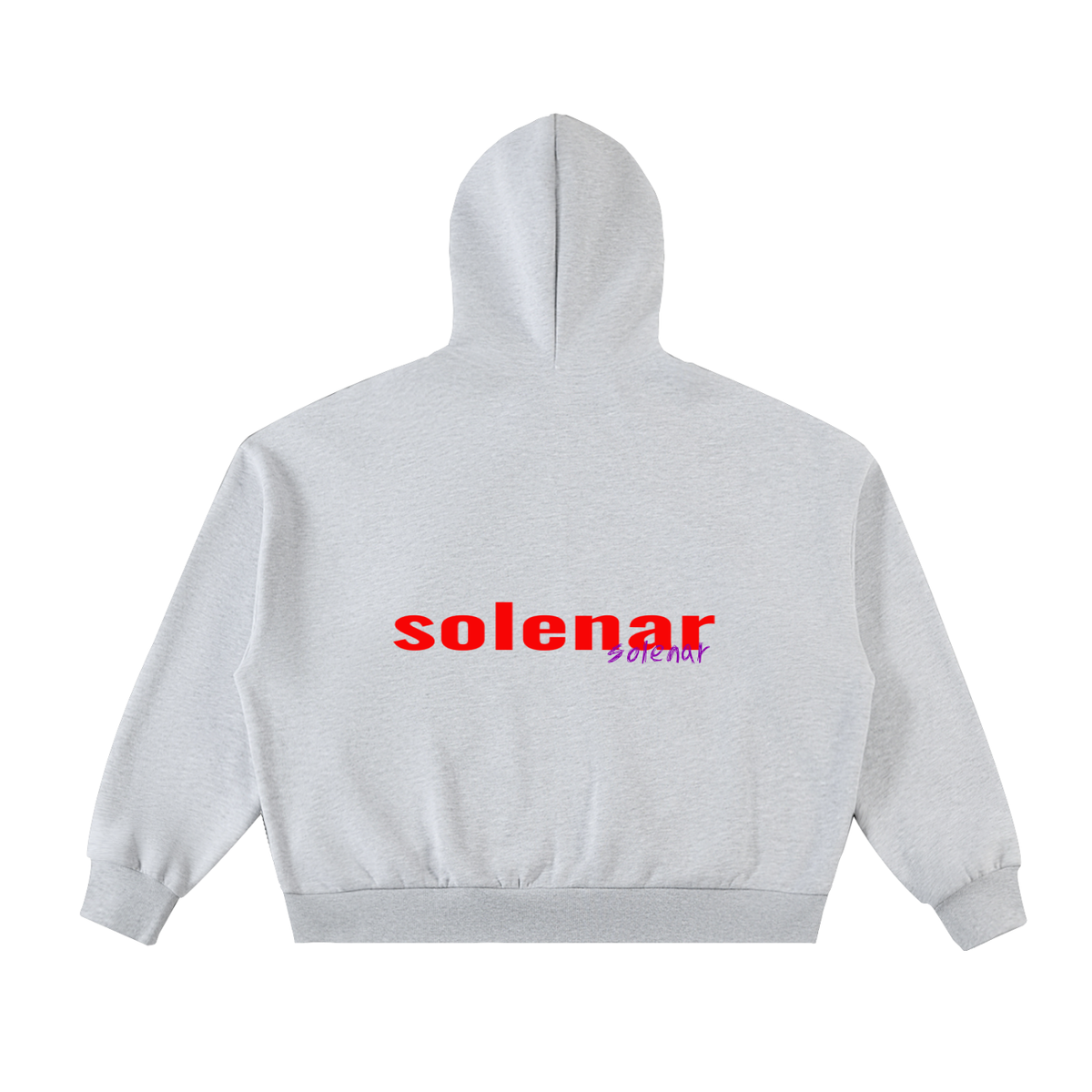 Ankh Fleeced Full-Zip Boxy Hoodie