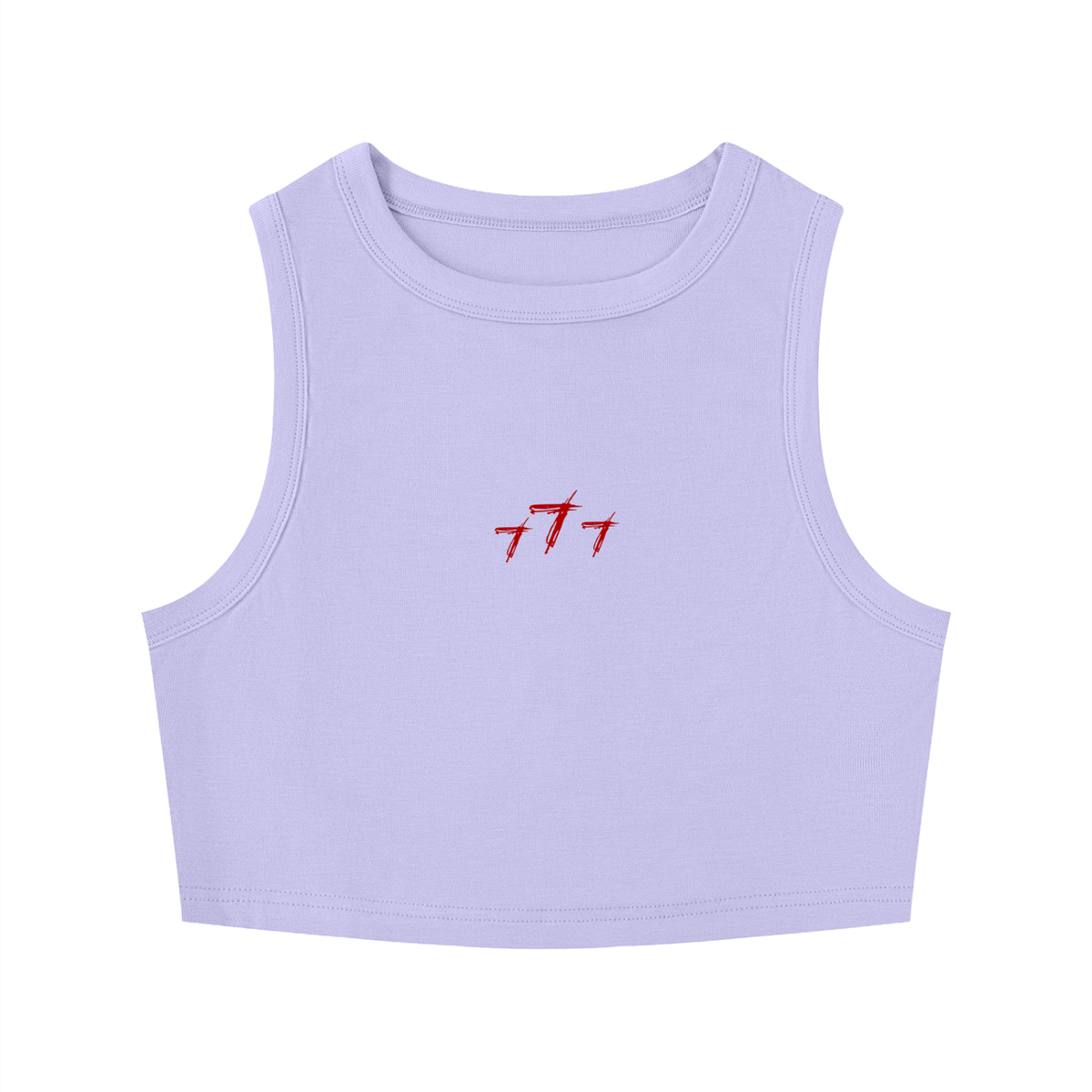 Women's Tight Crewneck Crop Tank Top