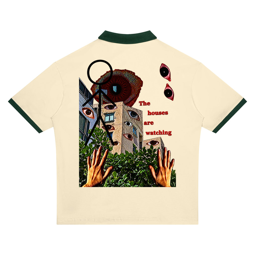 hello there Block Polo Shirt