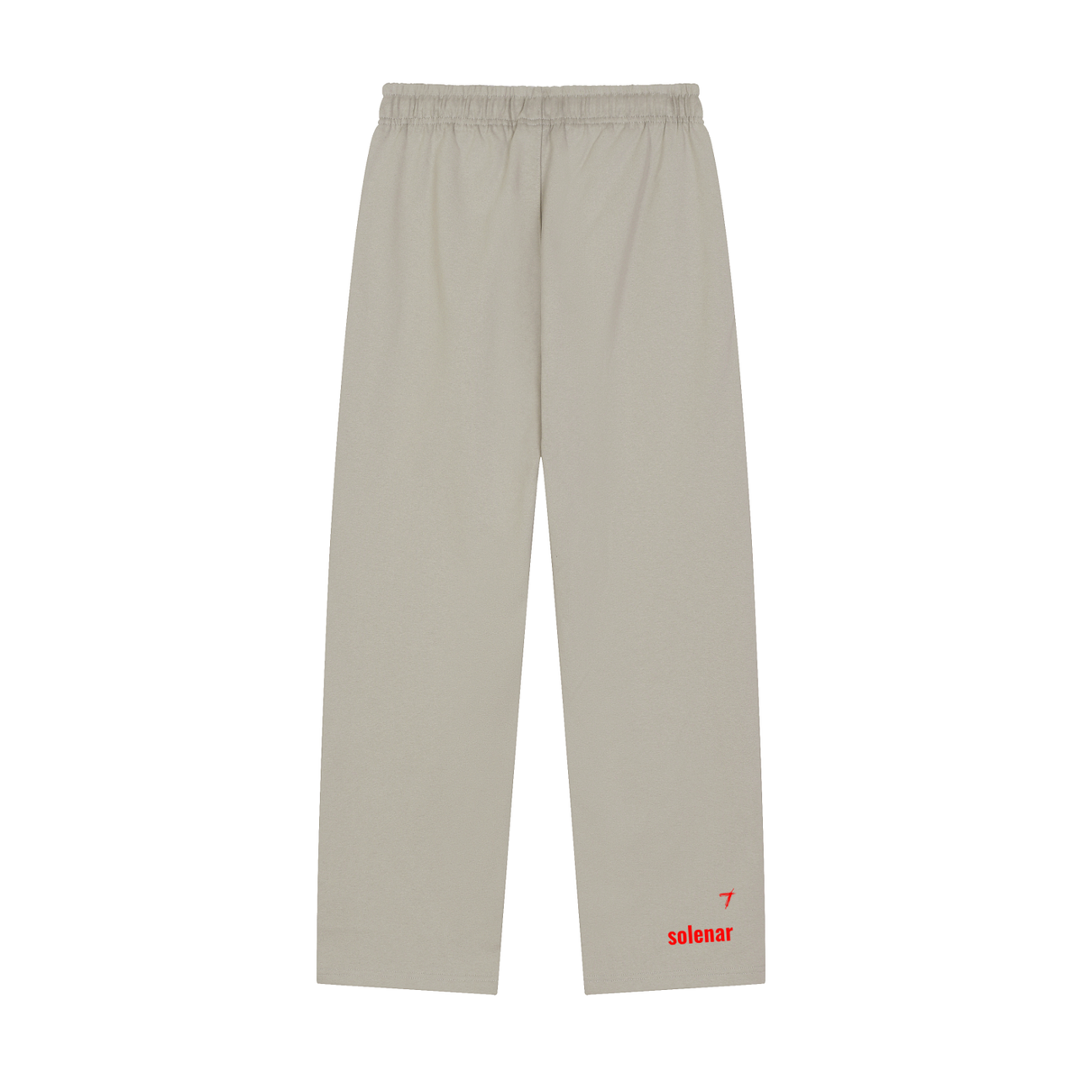 Ankh Solid Color Straight-Leg Sweatpants