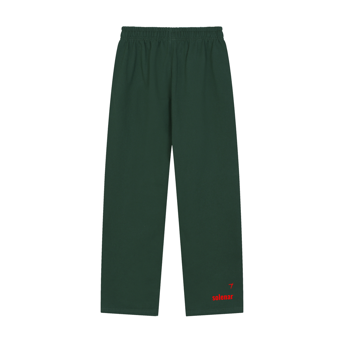 Ankh Solid Color Straight-Leg Sweatpants