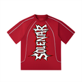 Contrast Stitch Raglan T-Shirt