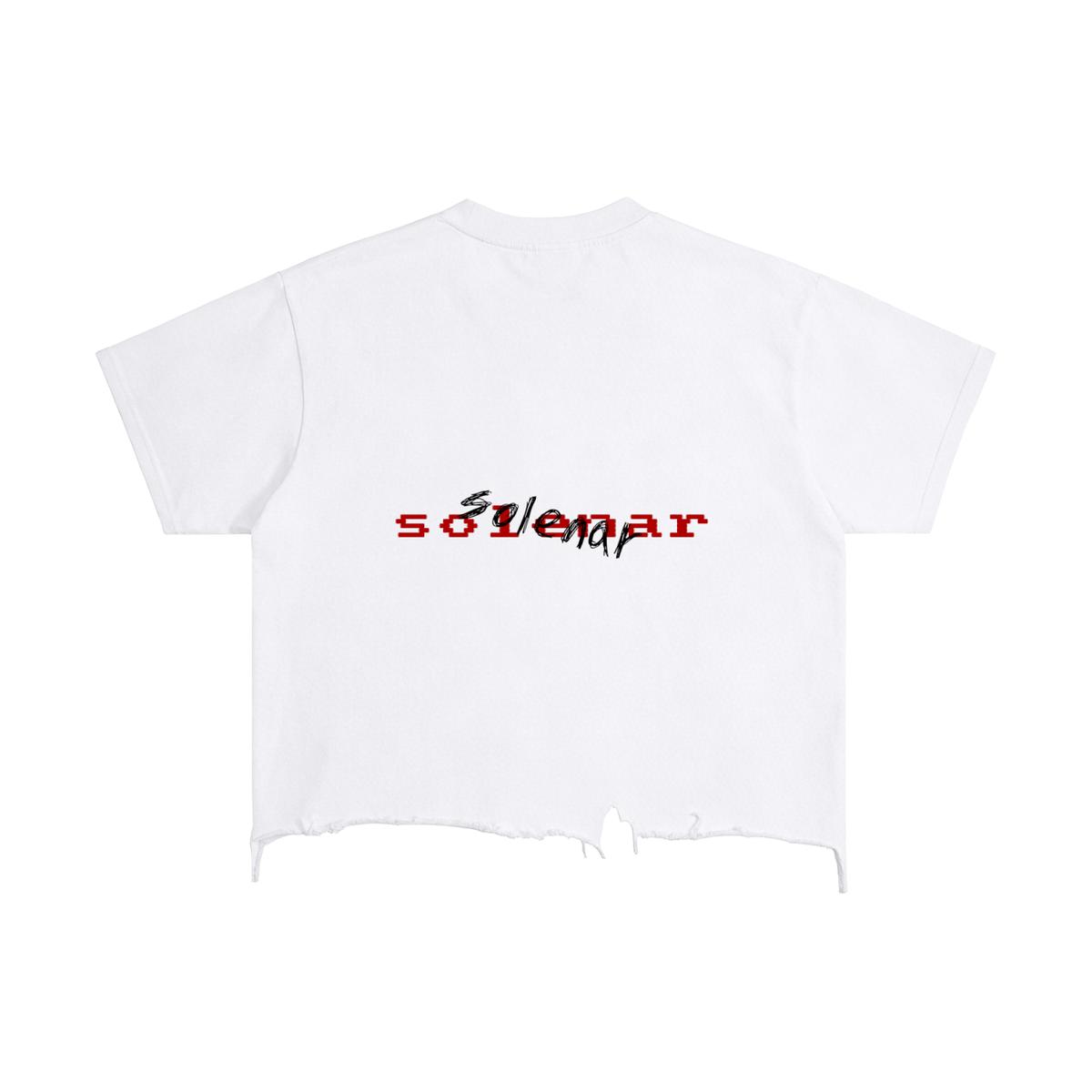 Hermit Distressed Hem T-Shirt