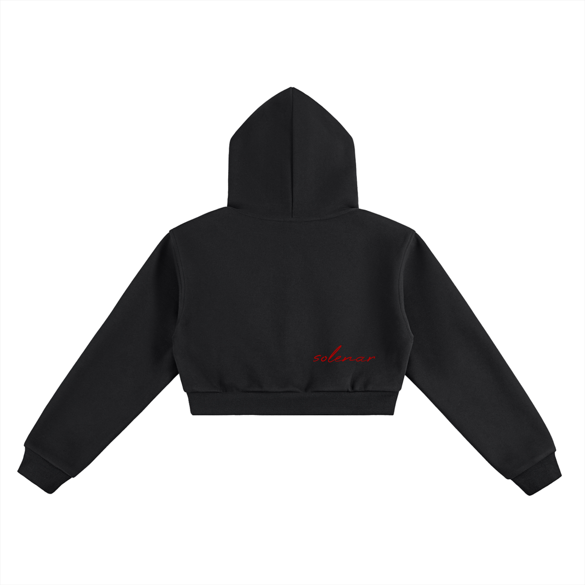Woman Essential Cropped Hoodie