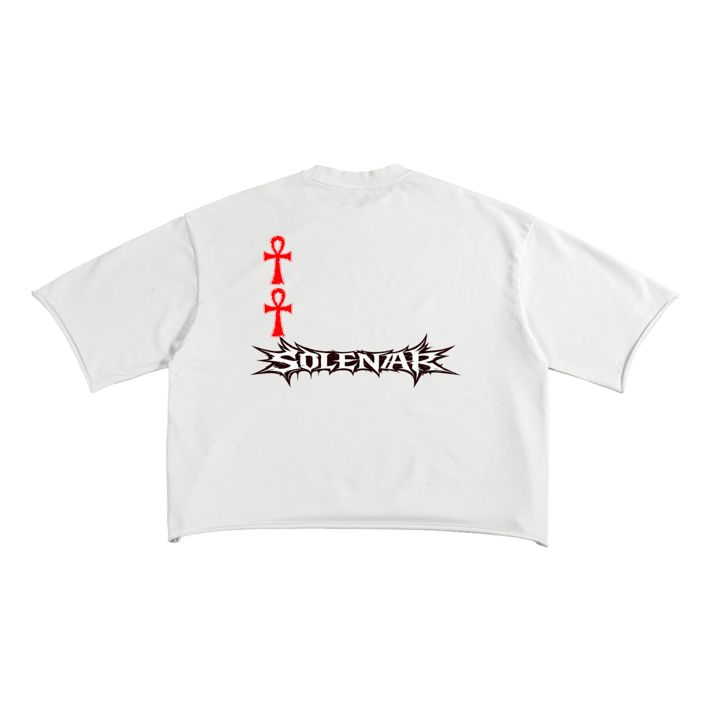 French Terry Raw Edge T-Shirt
