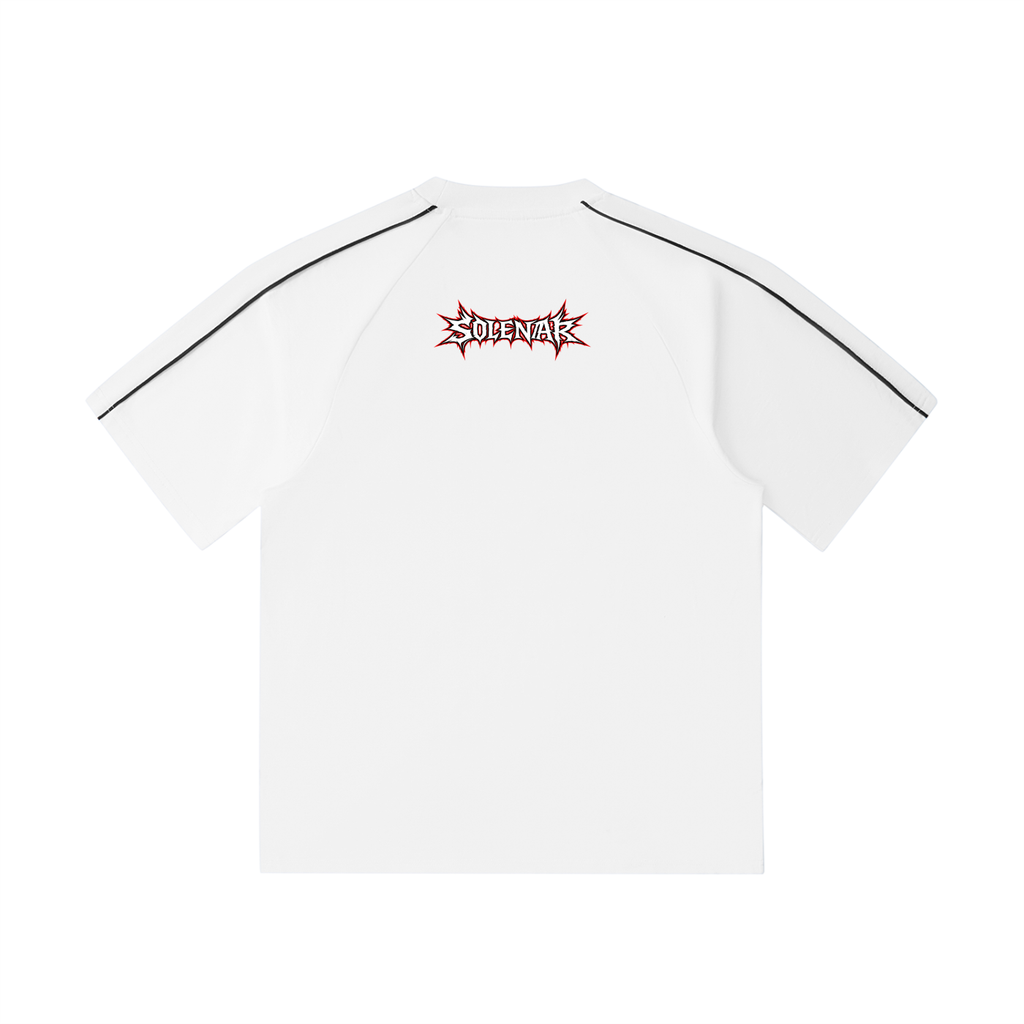 Contrast Stitch Raglan T-Shirt