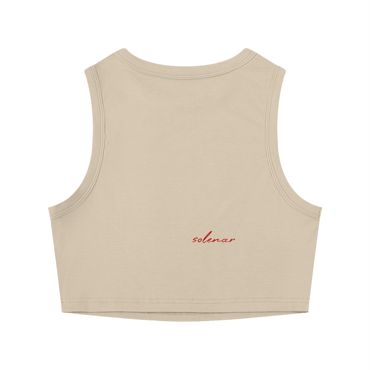 Women's Tight Crewneck Crop Tank Top