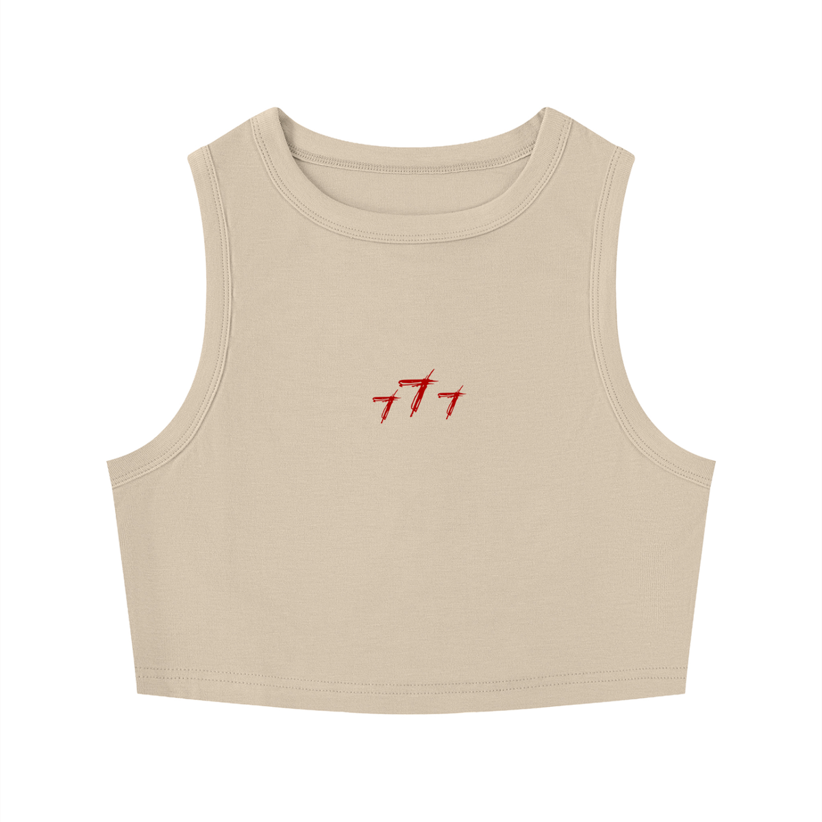 Women's Tight Crewneck Crop Tank Top