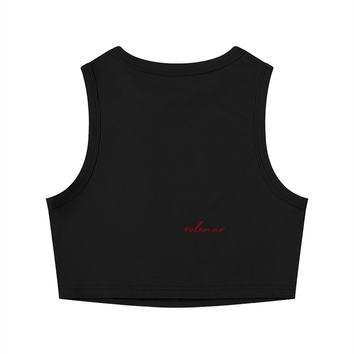 Women's Tight Crewneck Crop Tank Top