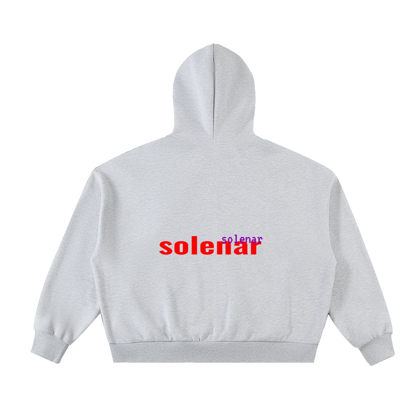 EYE Fleeced Full-Zip Boxy Hoodie
