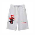 Relaxed Drawstring Three-quarter Sweatpants