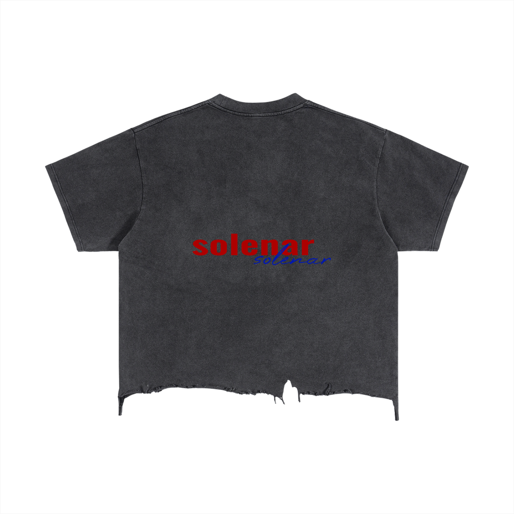 Master OF Darkness Distressed Hem T-Shirt