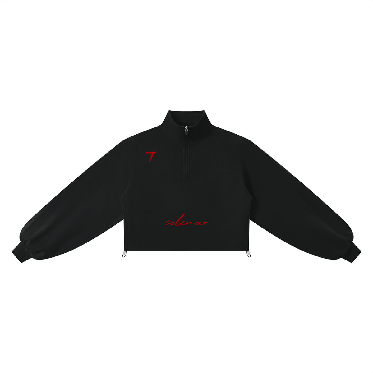 Women’s Mock-Neck Quarter-Zip Sweatshirt