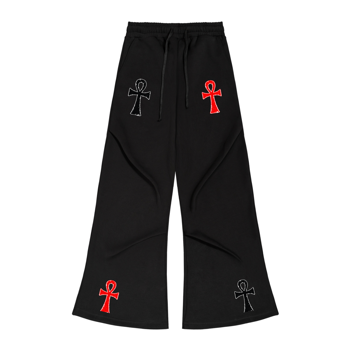 Wide Leg Drawstring Sweatpants