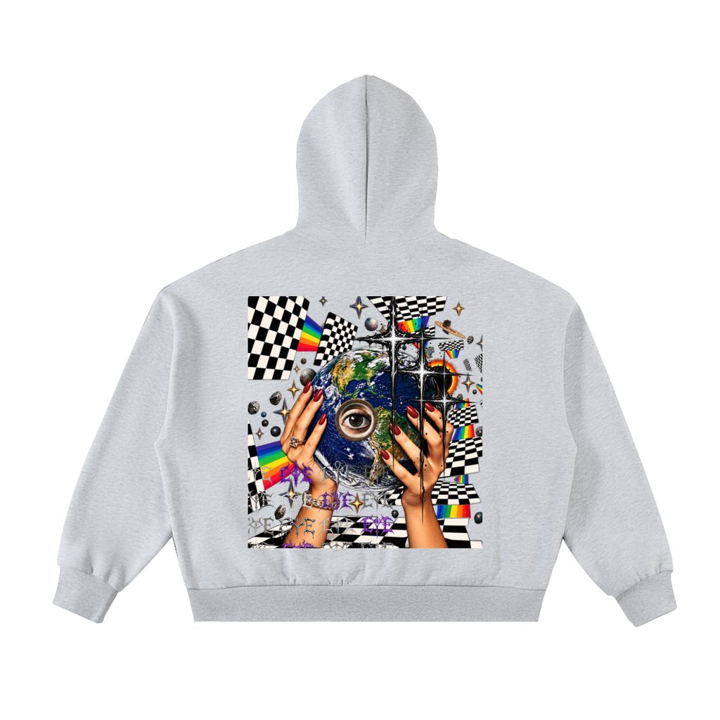"have the went yet" Full-Zip Boxy Hoodie