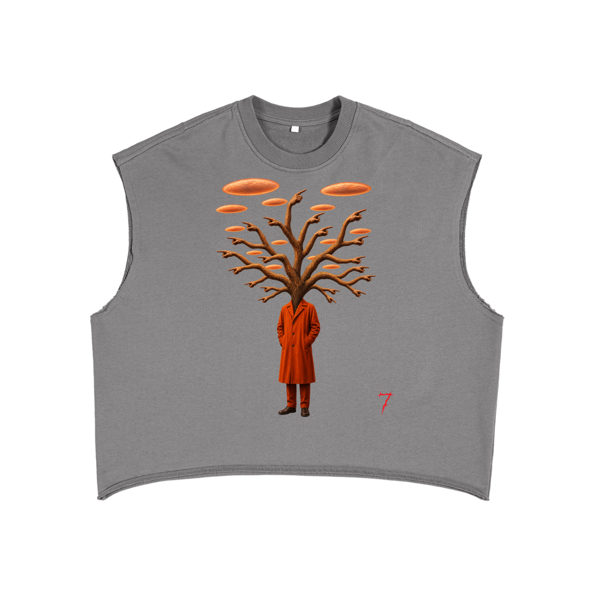 French Terry Boxy Tank Top