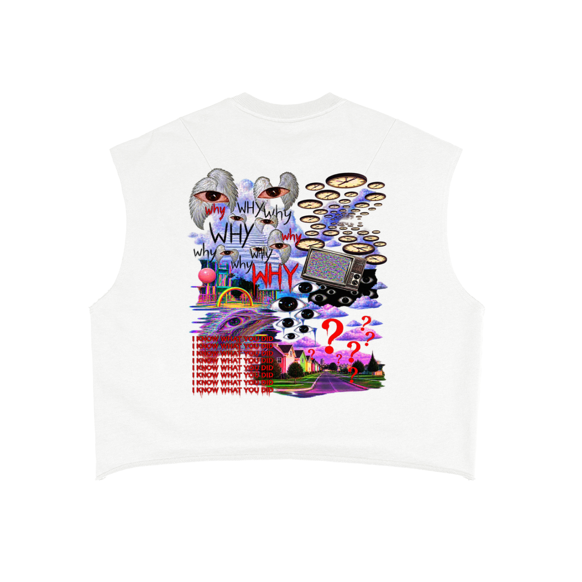 INSERT NAME Boxy Tank Top