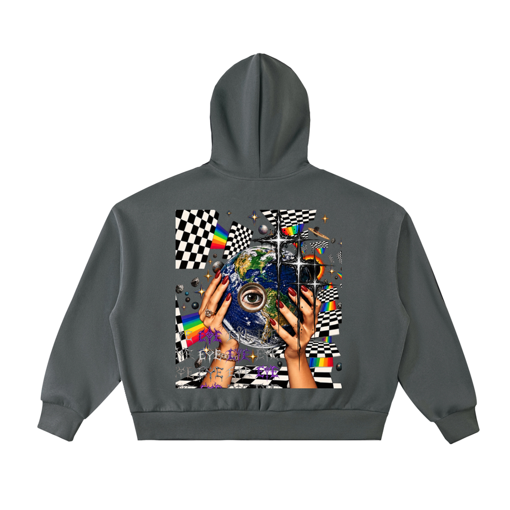 "have the went yet" Full-Zip Boxy Hoodie
