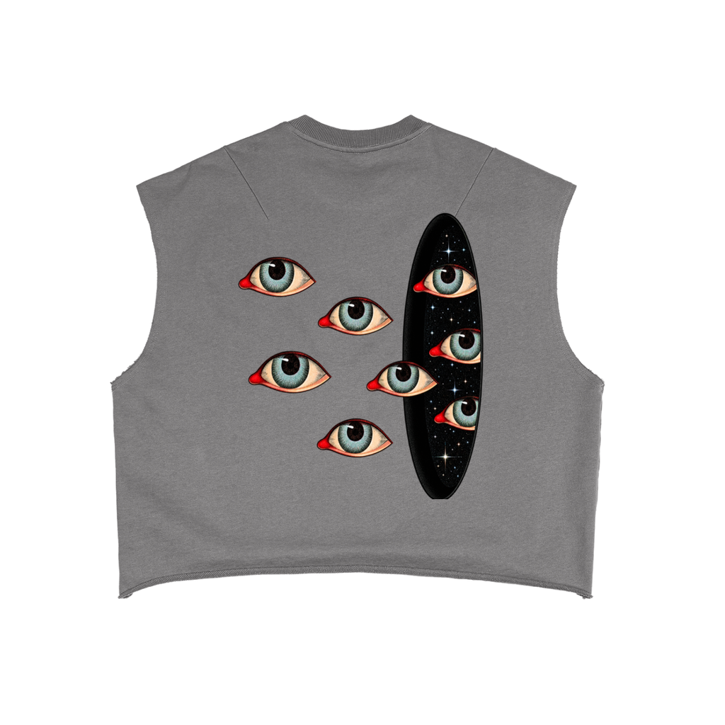 to many eyes boxy tank top