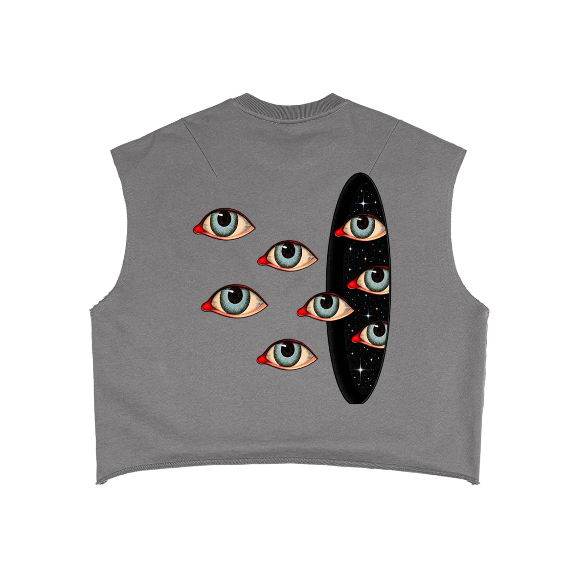 to many eyes boxy tank top