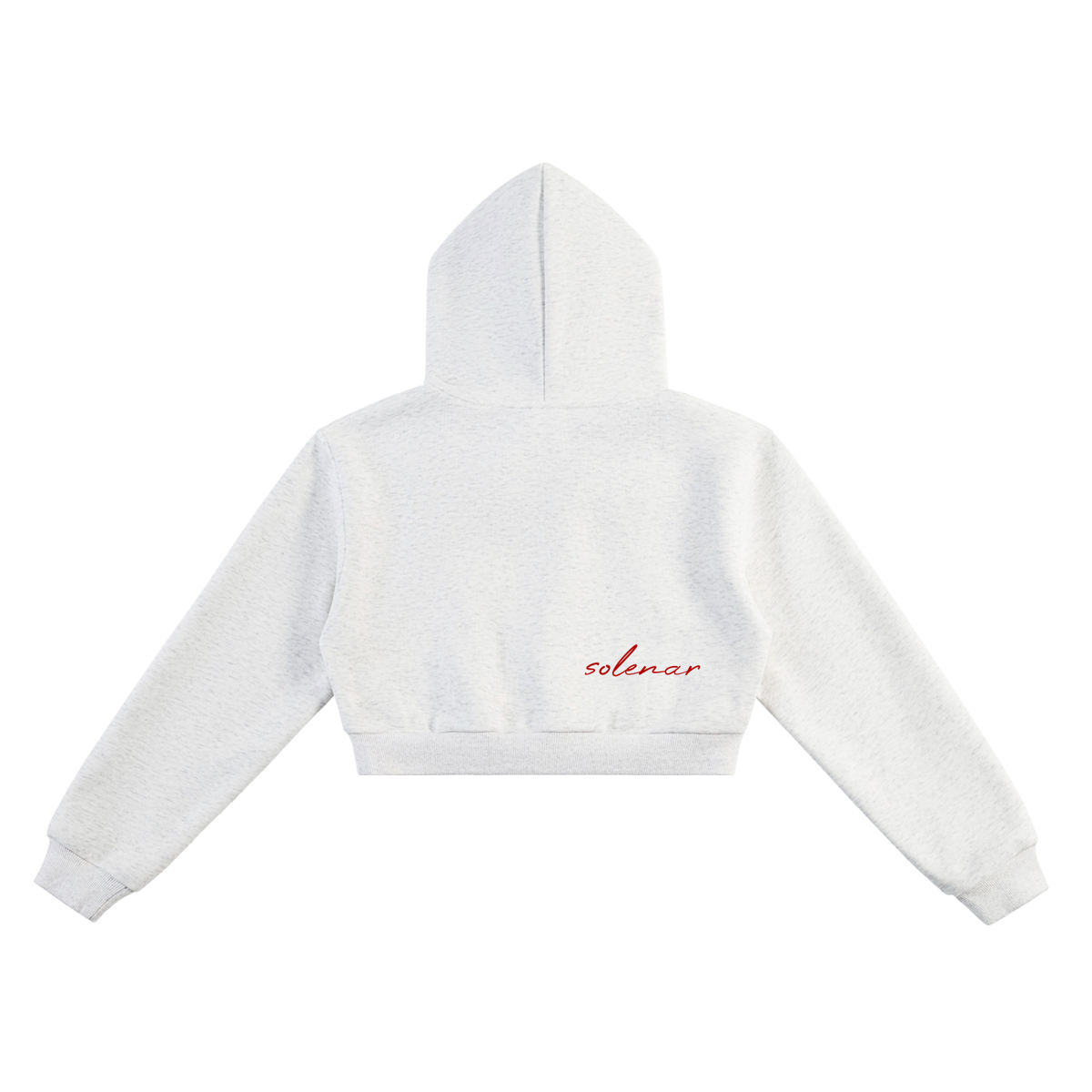 Woman Essential Cropped Hoodie