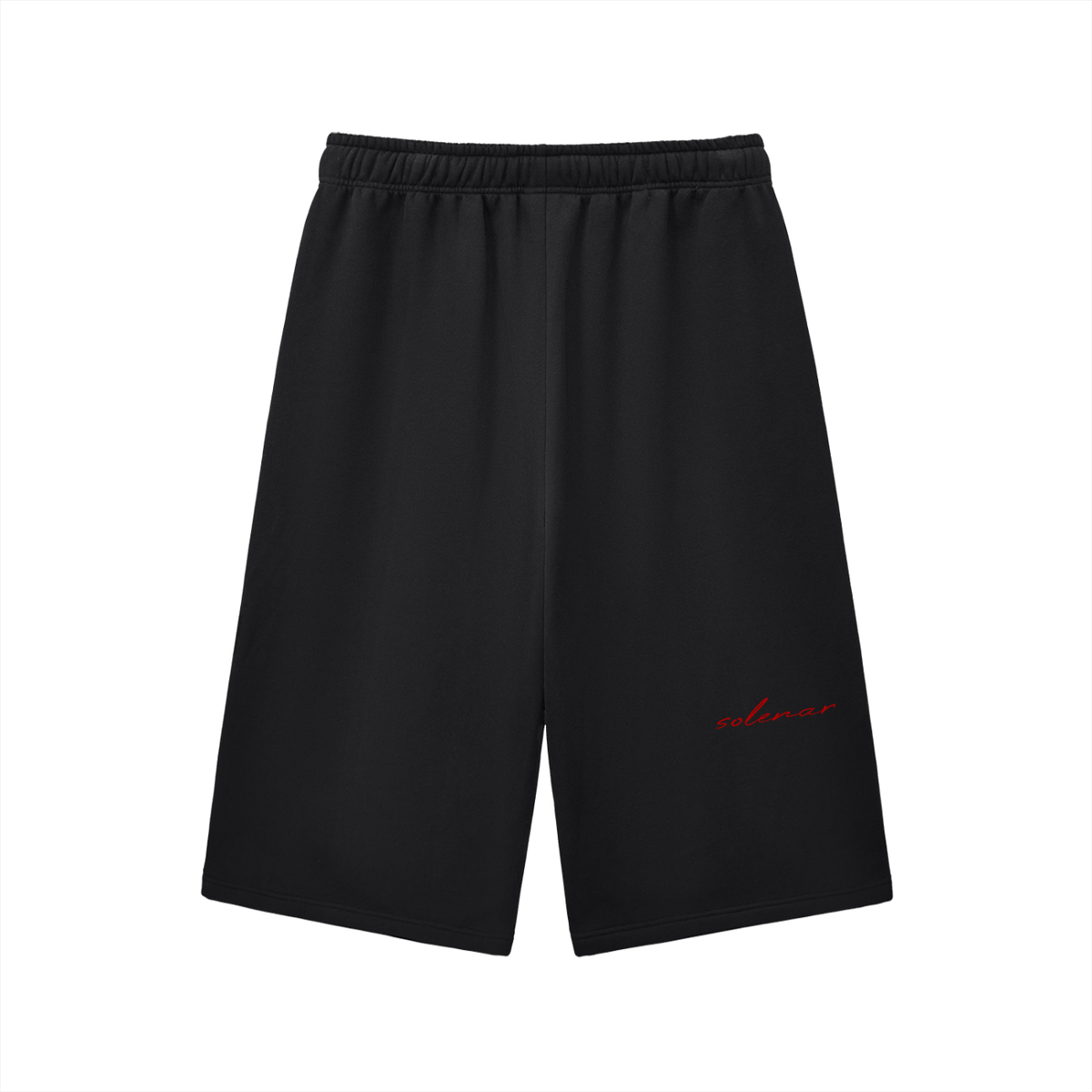 Relaxed Drawstring Three-quarter Sweatpants