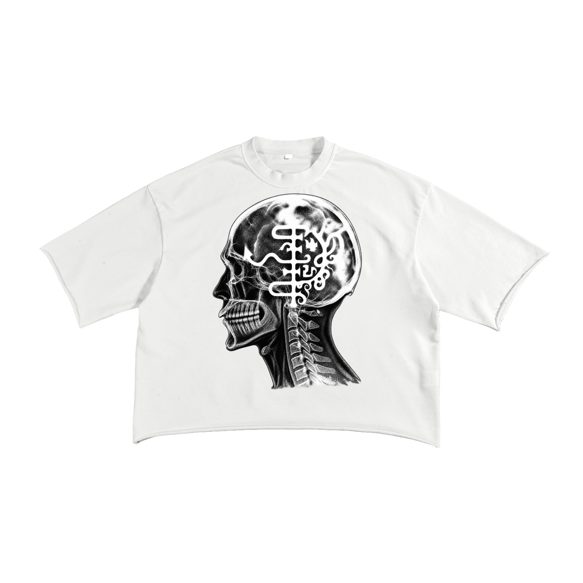 French Terry Raw Edge T-Shirt