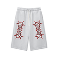 Relaxed Drawstring Three-quarter Sweatpants