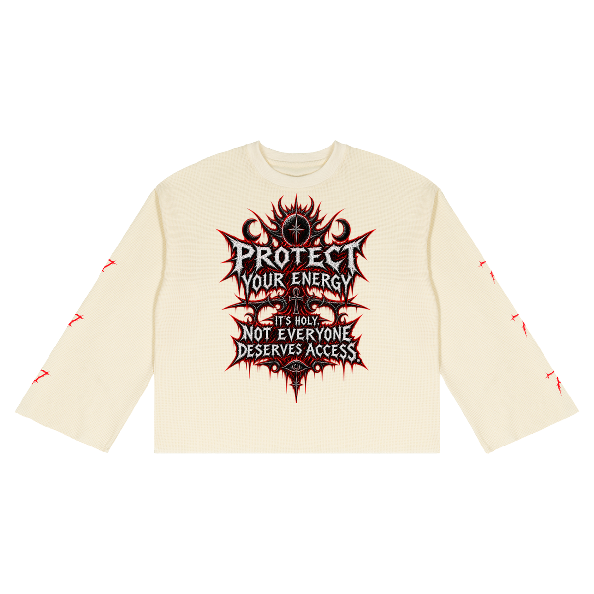 Stoic Unisex Waffle Raw Edge T-Shirt