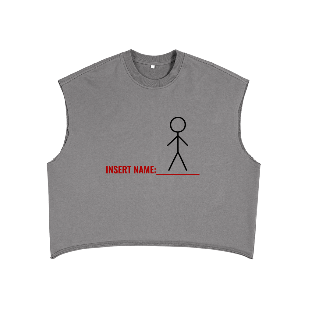 INSERT NAME Boxy Tank Top