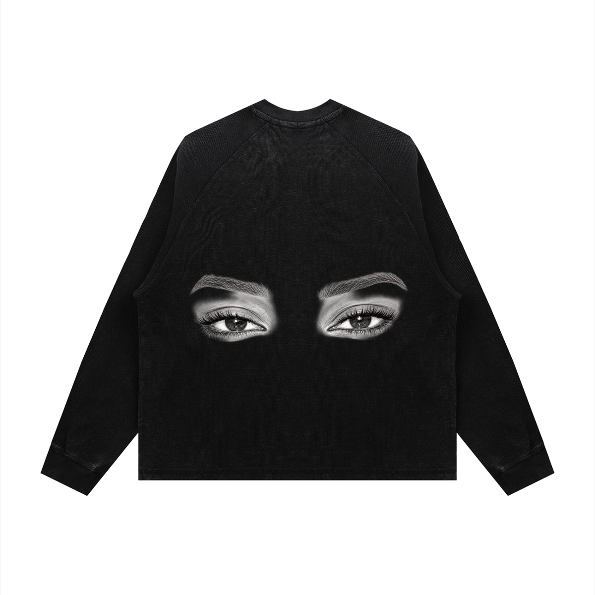 mykisms Vintage Wash Boxy  Waffle T-Shirt