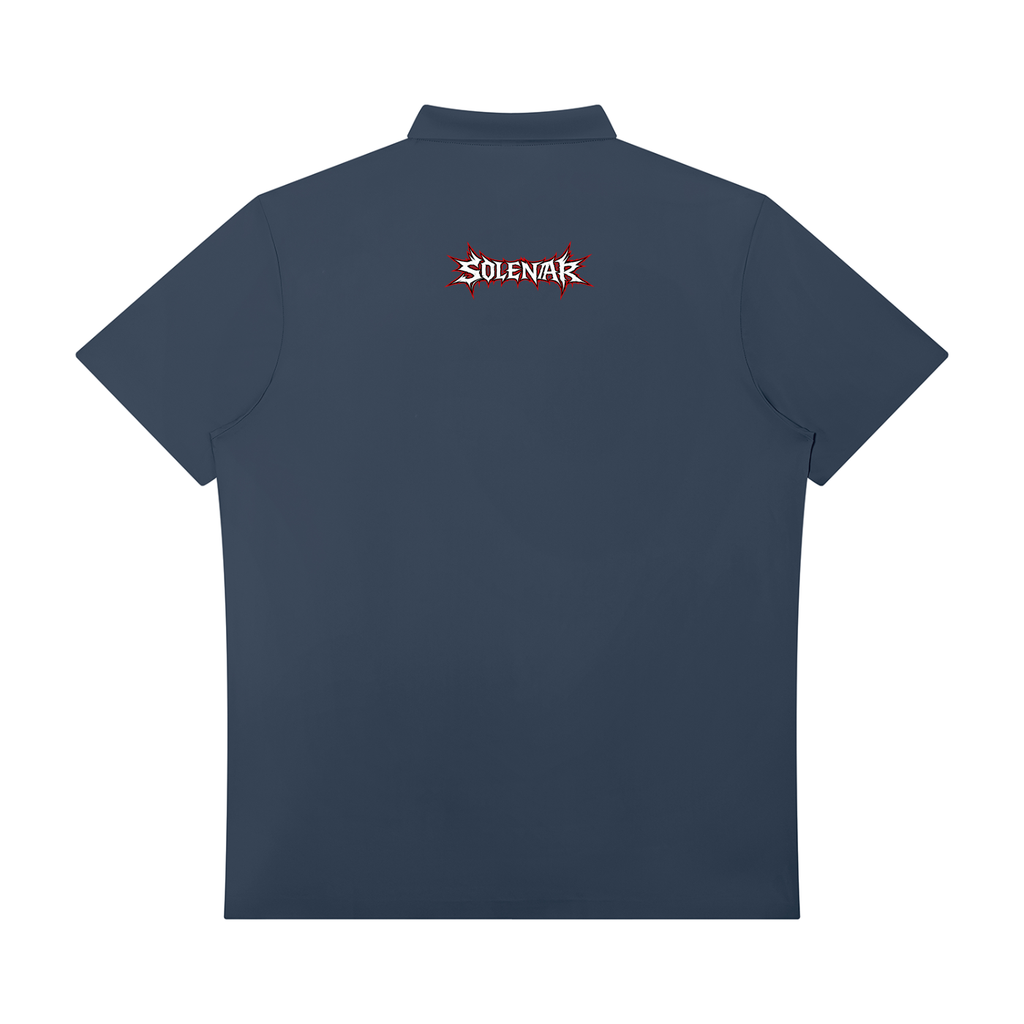 Men's Quarter-Zip Performance Polo Shirt