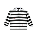 Color Block Stripe Polo Shirt