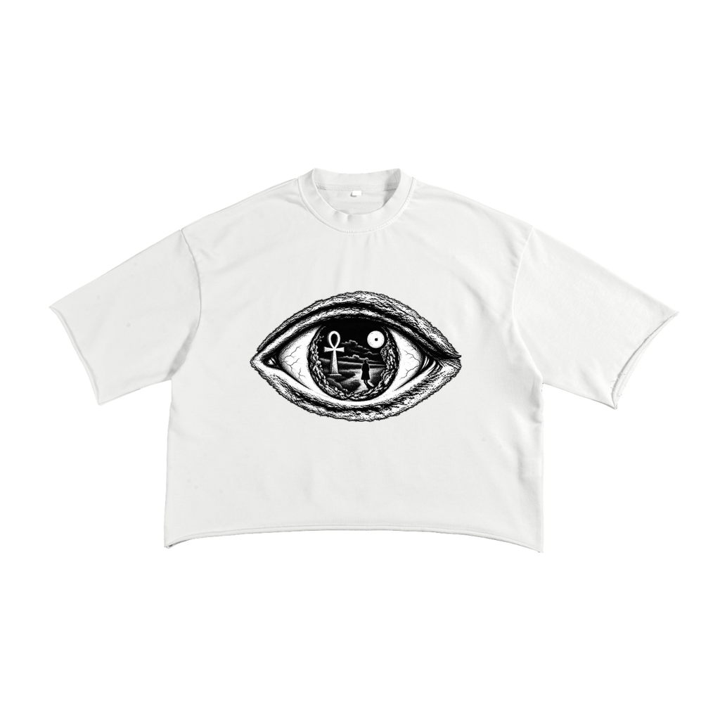 French Terry Raw Edge T-Shirt