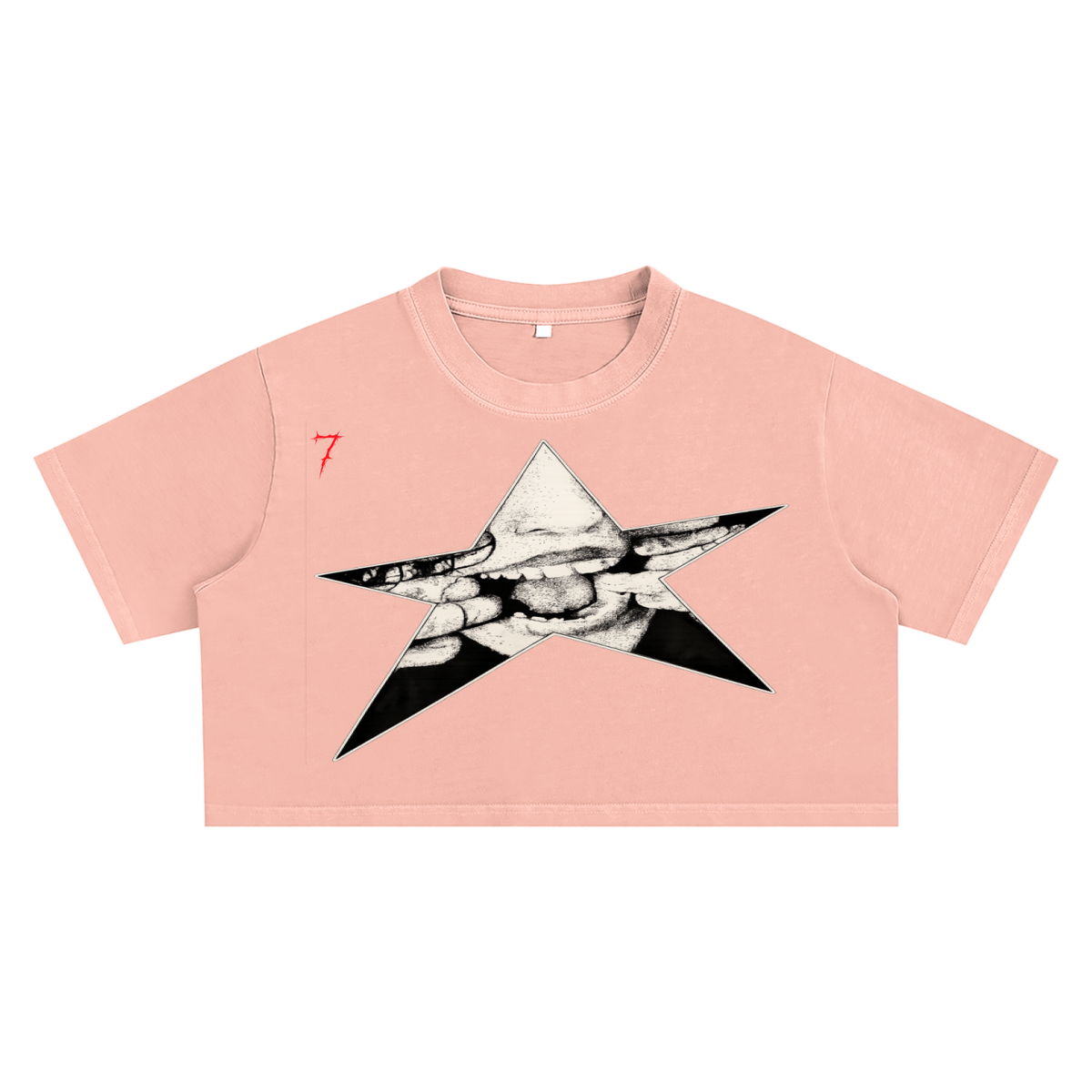 Snow Washed Crop Top