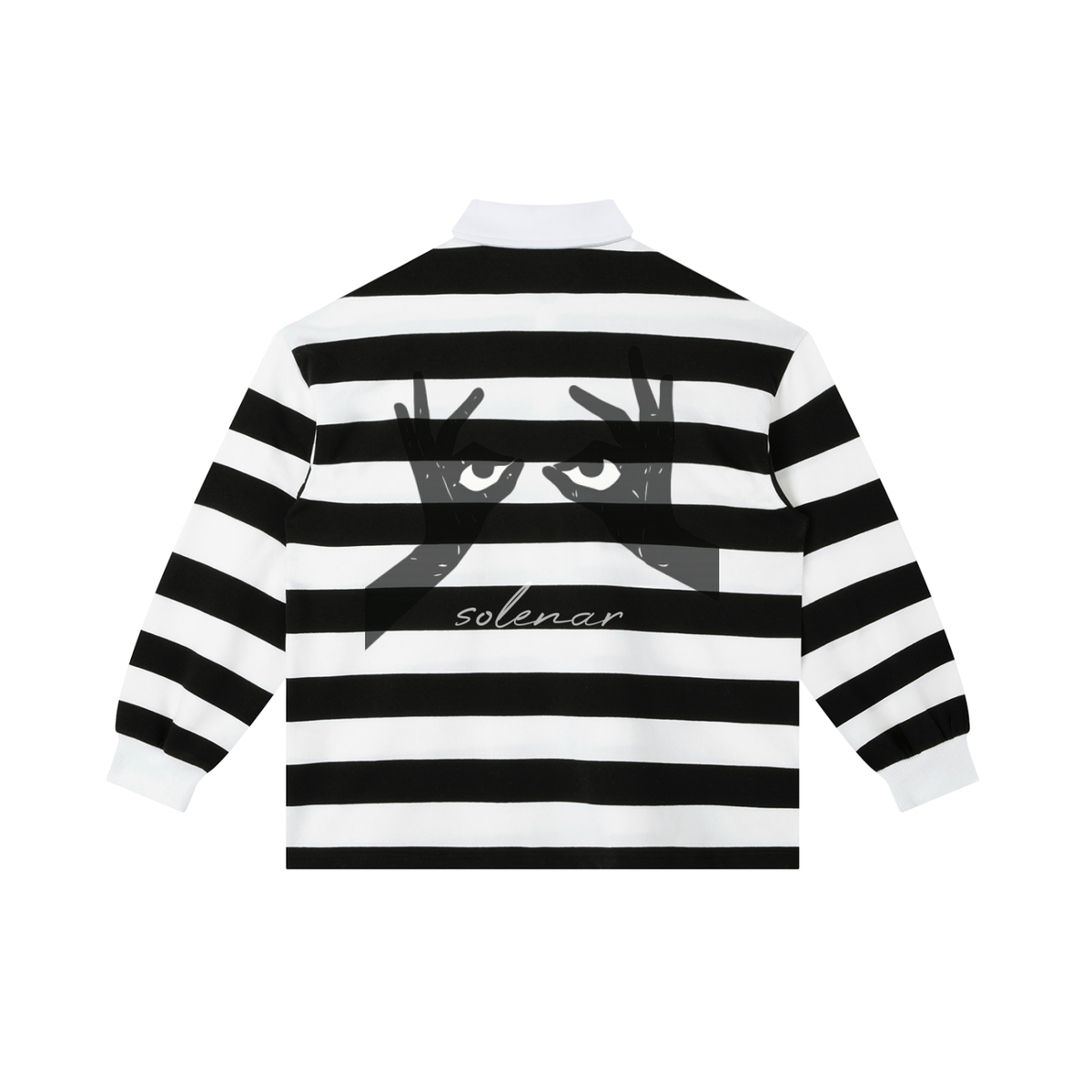 mykisms Color Block Stripe Polo Shirt