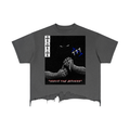 Master OF Darkness Distressed Hem T-Shirt