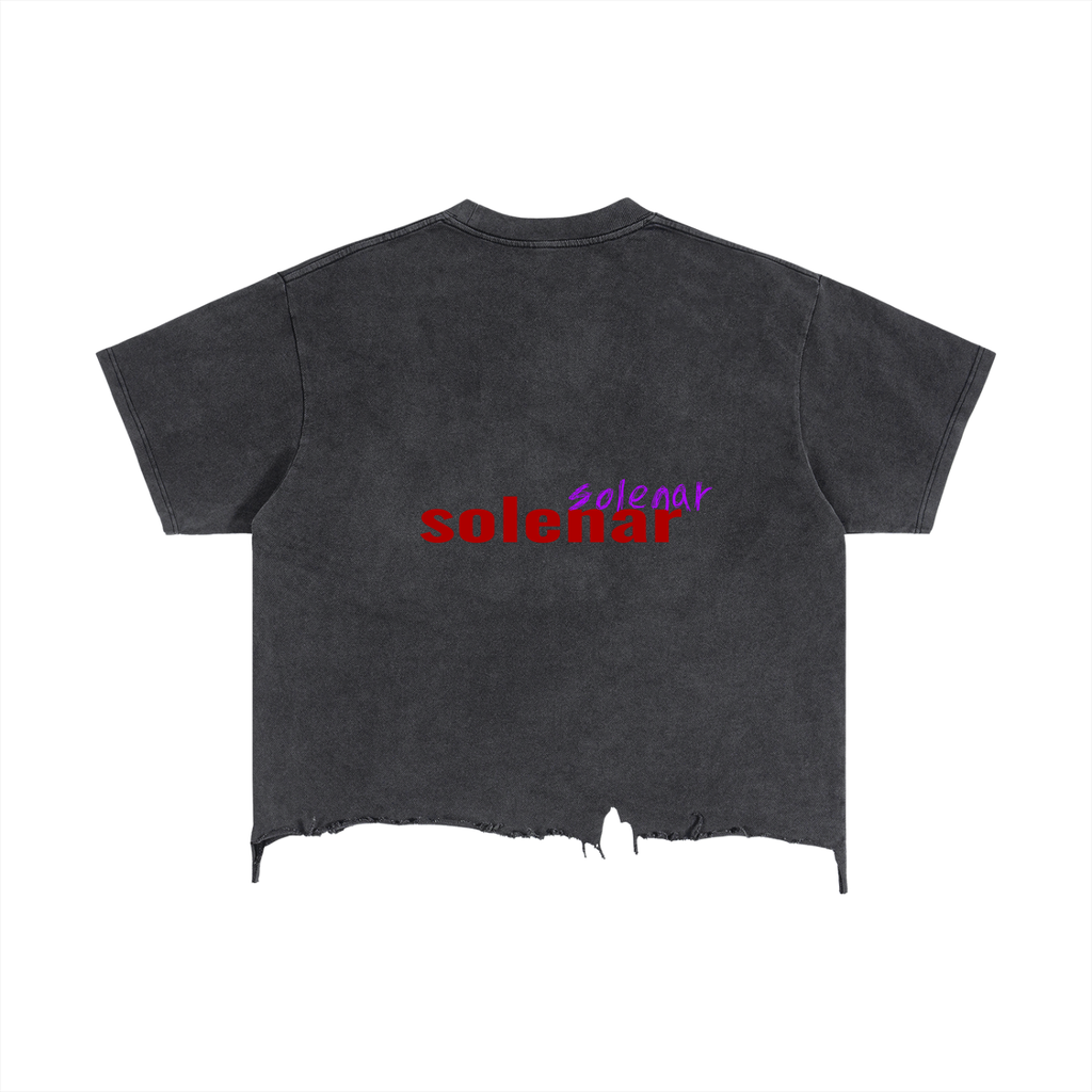 Death To Ego Distressed Hem T-Shirt
