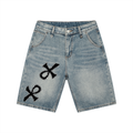 Men's Vintage Wash Denim Shorts