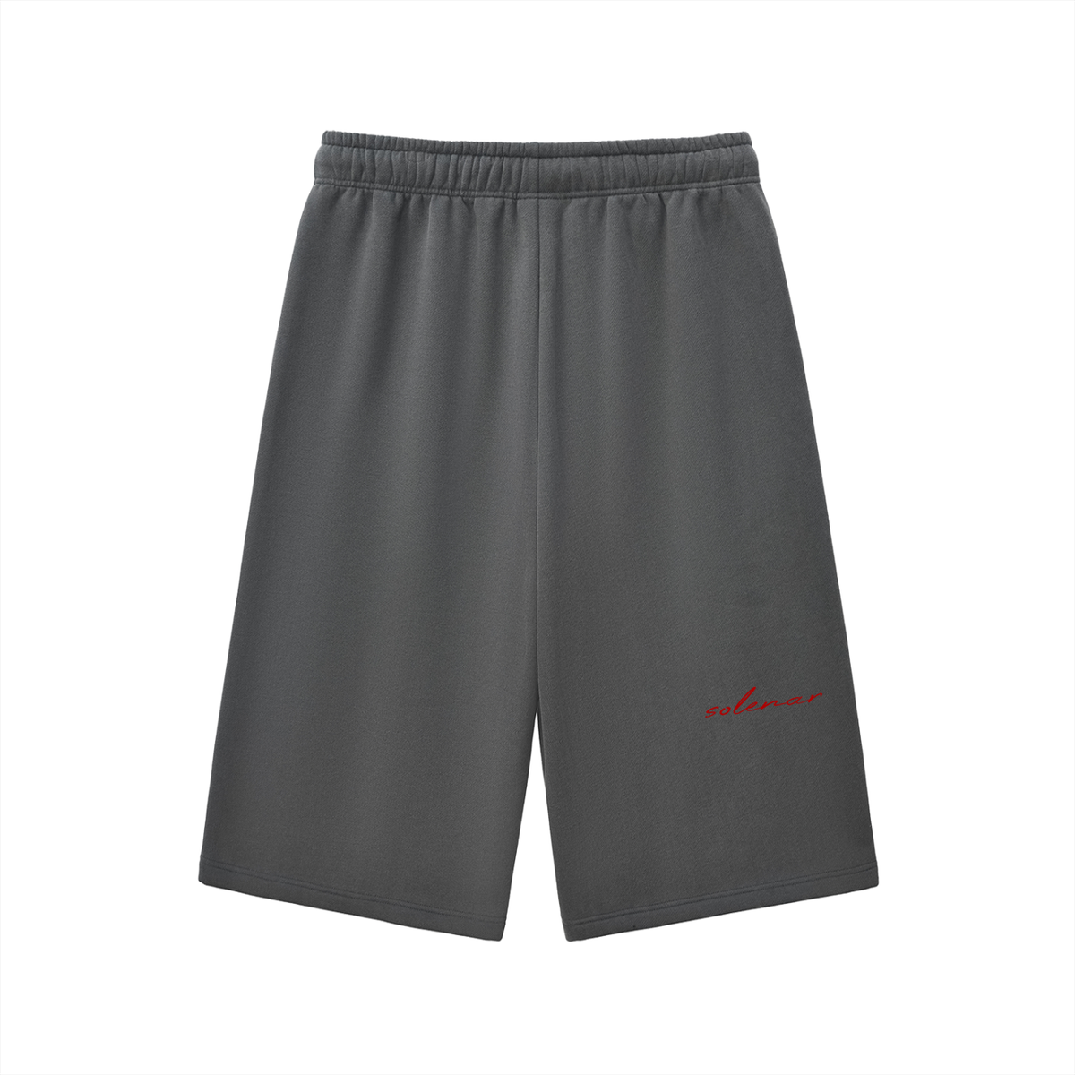 Relaxed Drawstring Three-quarter Sweatpants