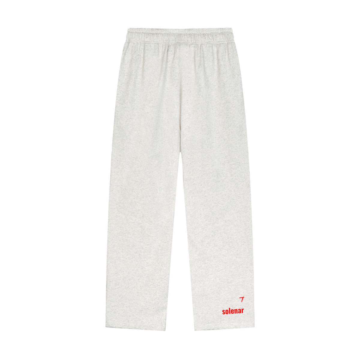 Ankh Solid Color Straight-Leg Sweatpants