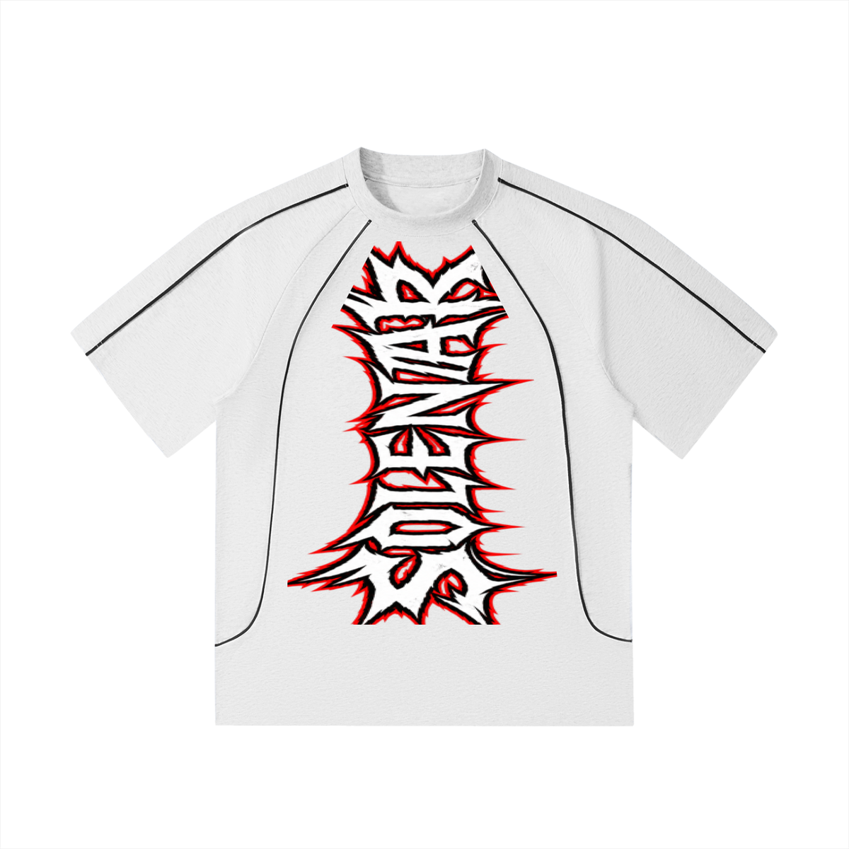 Contrast Stitch Raglan T-Shirt