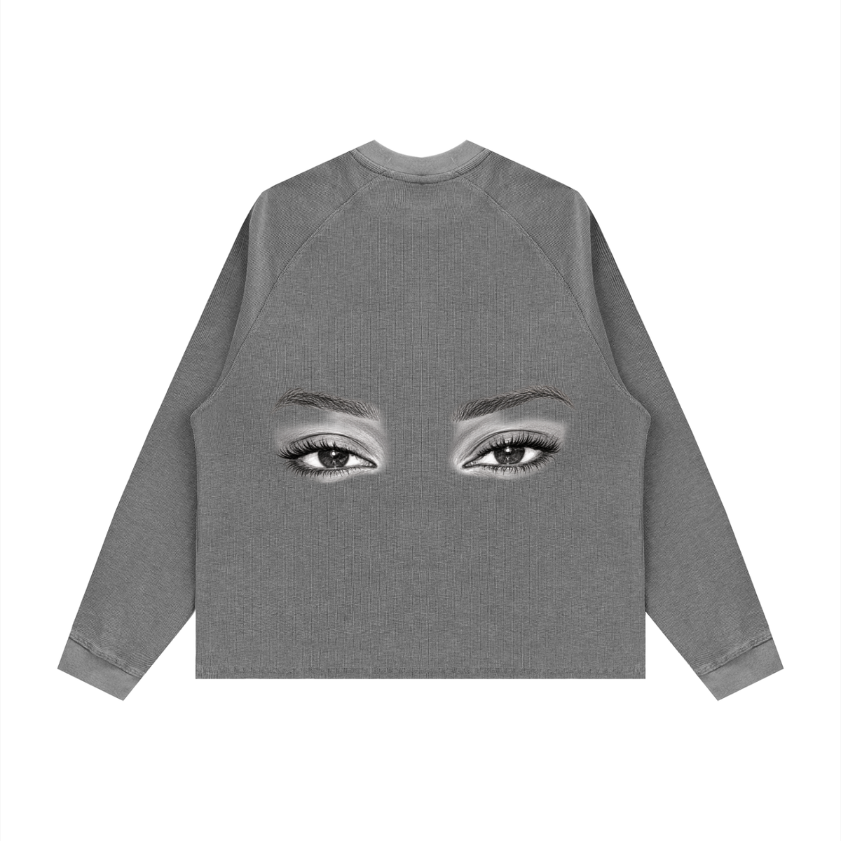 mykisms Vintage Wash Boxy  Waffle T-Shirt