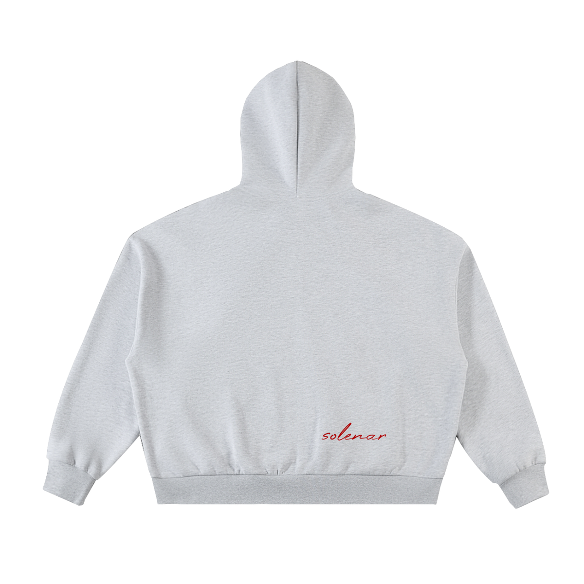 Triple 7 Fleeced Full-Zip Boxy Hoodie