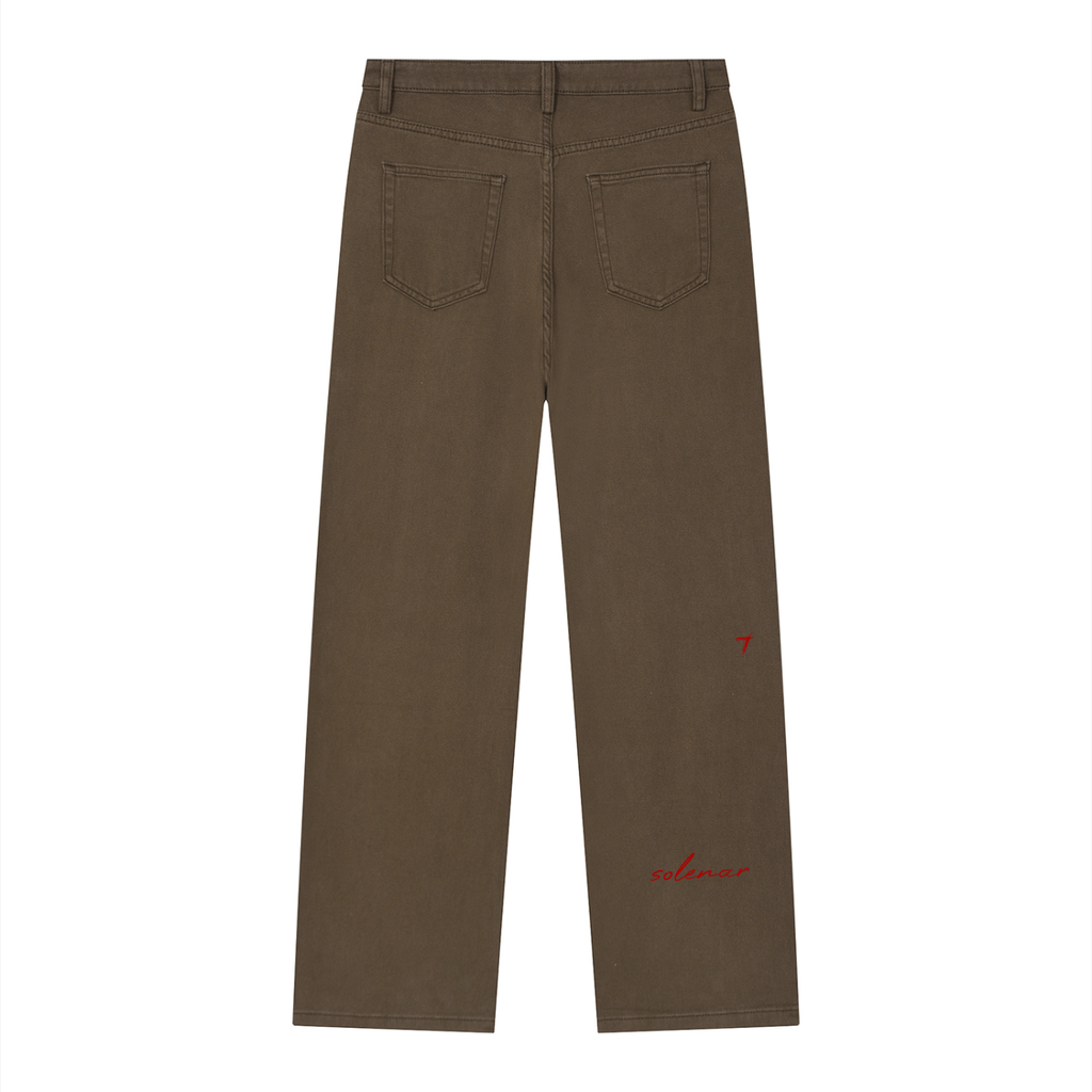 Men’s Vintage Wash Straight Leg Jeans