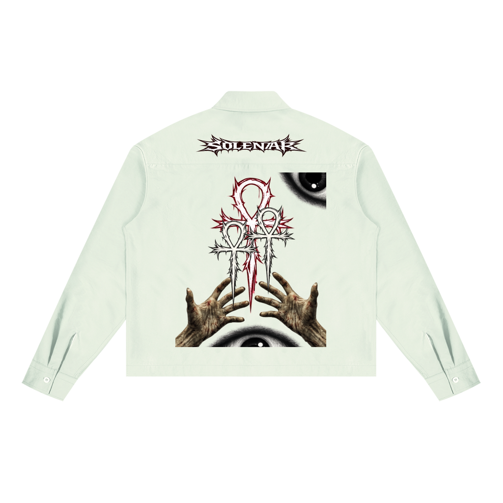 Unisex Boxy Long Sleeve Shirt