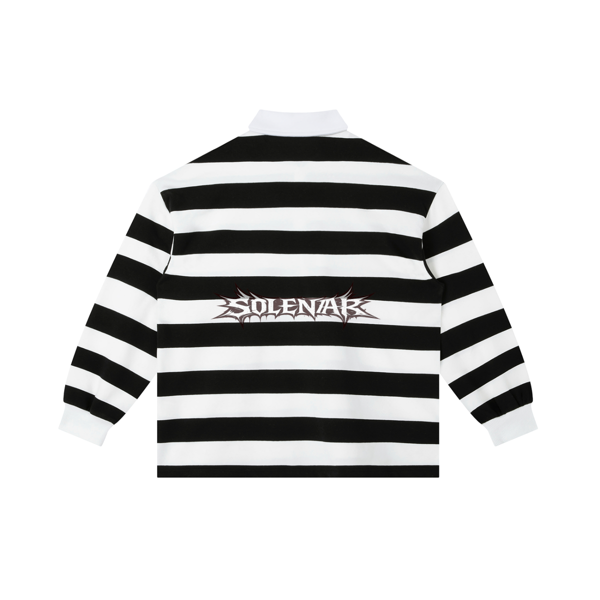 Color Block Stripe Polo Shirt