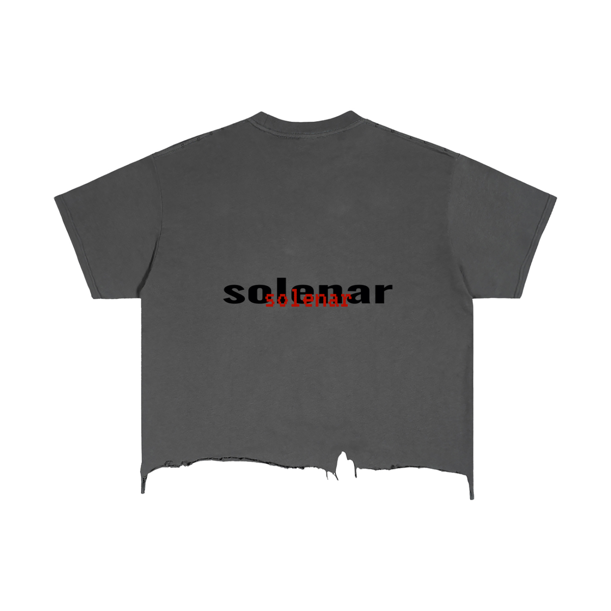Do Not Fear Distressed Hem T-Shirt