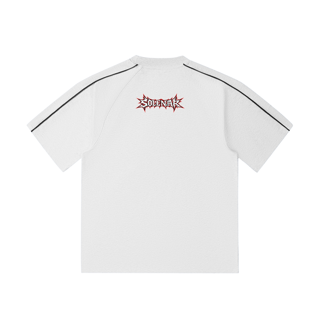 Contrast Stitch Raglan T-Shirt